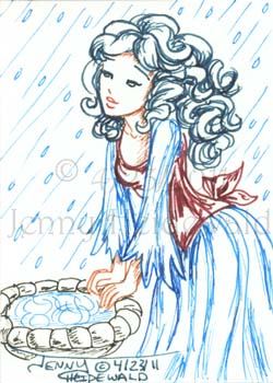 Rain Goddess by Jenny Heidewald